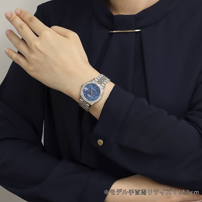 Azul様 未使用)ROLEX ロレックス デイトジャスト 278384RBR アズーロブルー