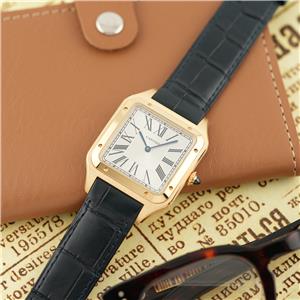 CARTIER カルティエ サントス デュモン ウォッチ エクストララージモデル イエローゴールド WGSA0108 メイン