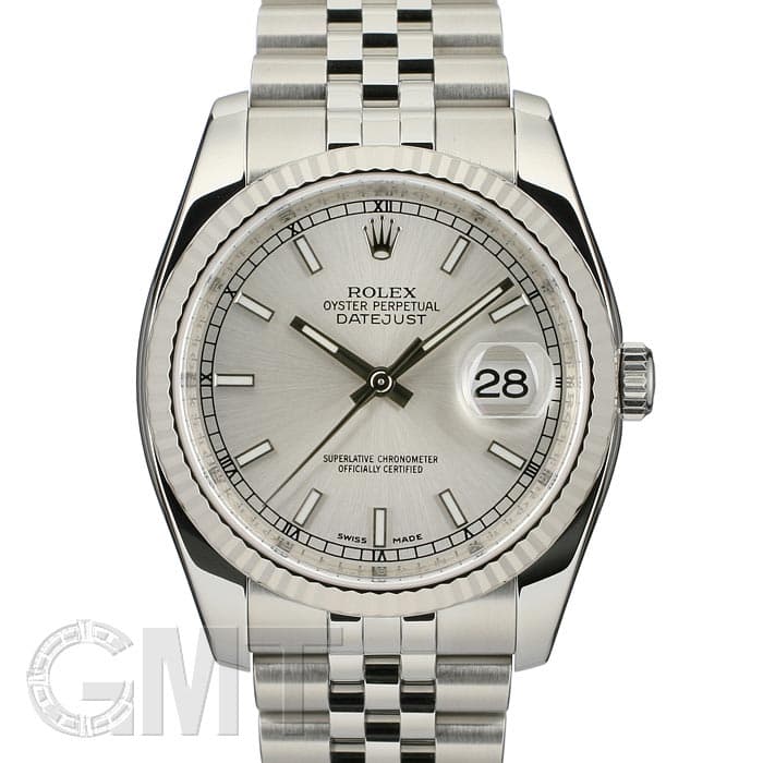 ロレックス ROLEX デイトジャスト ダイヤ付 Ref.116234G M番 OH済 自動巻 メンズ 腕時計 mo 【中古】 ロレックス - オイスター パーペチュアル デイトジャスト | ROLEX