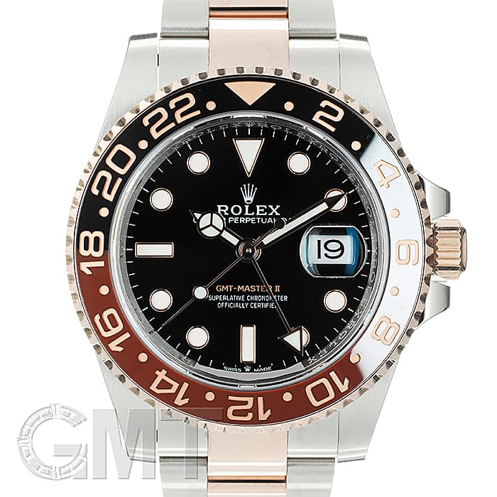 中古)ROLEX ロレックス GMTマスター II 126711CHNR ブラック/ブラウン