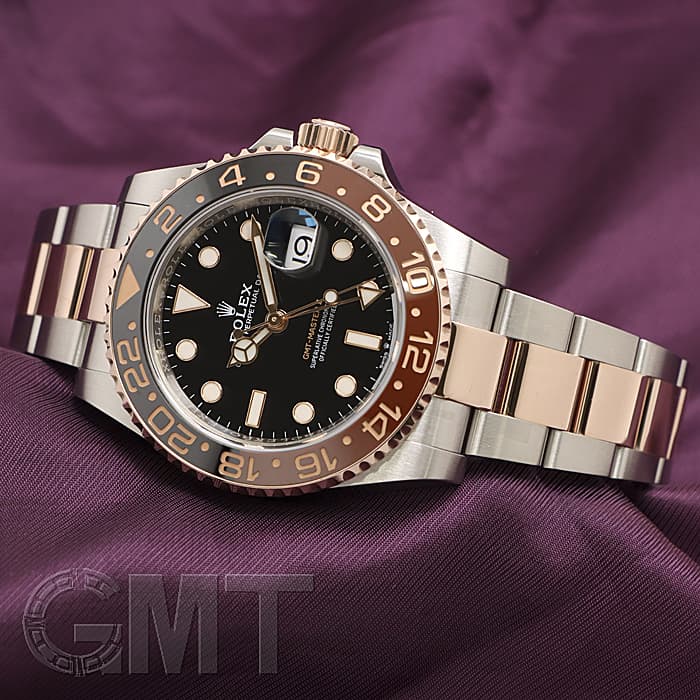 中古)ROLEX ロレックス GMTマスター II 126711CHNR ブラック/ブラウン