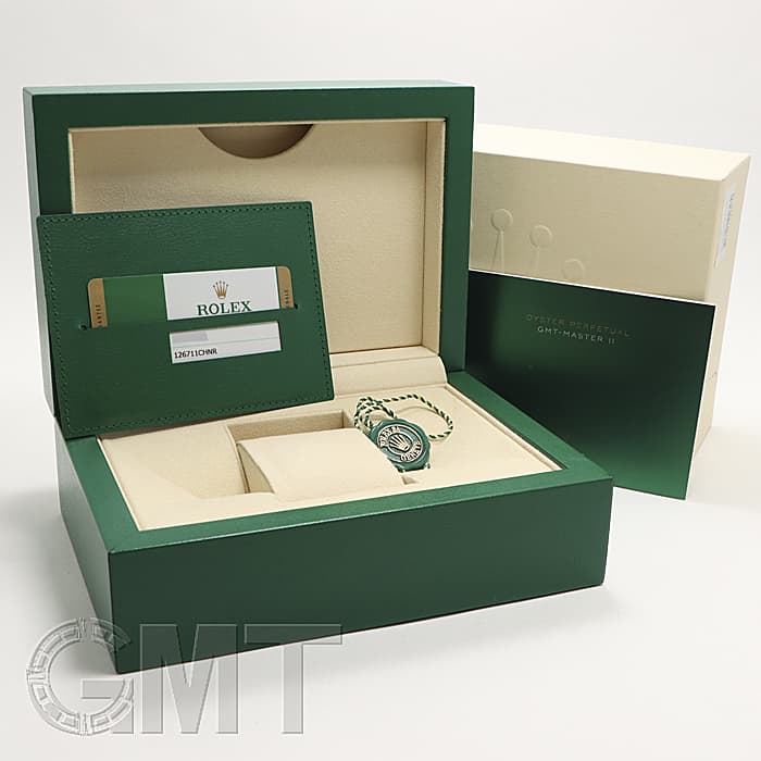 中古)ROLEX ロレックス GMTマスター II 126711CHNR ブラック/ブラウン