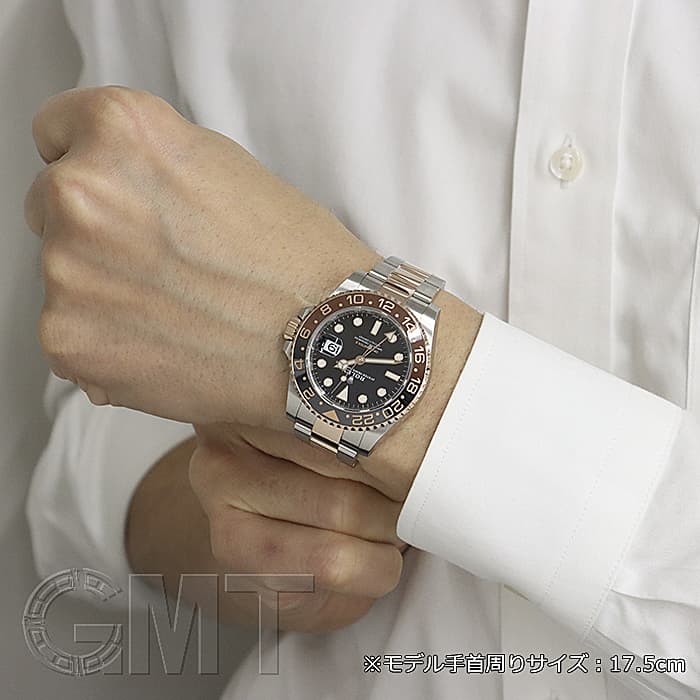 中古)ROLEX ロレックス GMTマスター II 126711CHNR ブラック/ブラウン