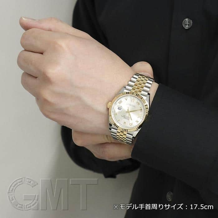 Rolex ロレックスデイトジャストゴールドシルバー
