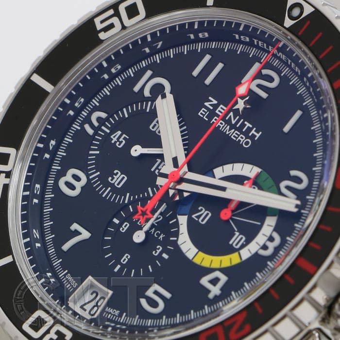 新品)ZENITH ゼニス エル・プリメロ ストラトスレインボー
