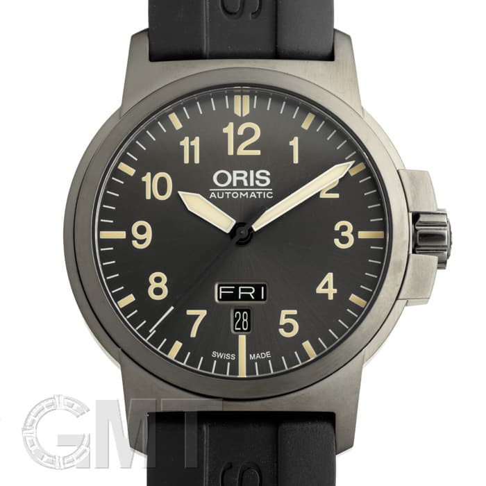 新品)ORIS オリス BC３ アドバンスド デイデイト グレー ラバー 735