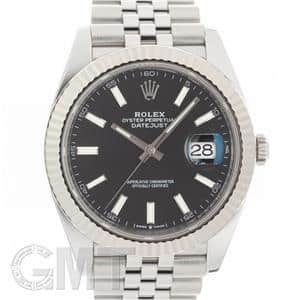 ROLEX ロレックス デイトジャスト 41 126334 ブラック ジュビリーブレスレット メイン