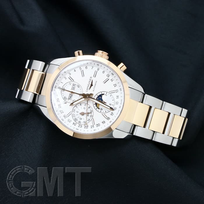 新品)LONGINES ロンジン コンクエスト クラシック ムーンフェイズ L2