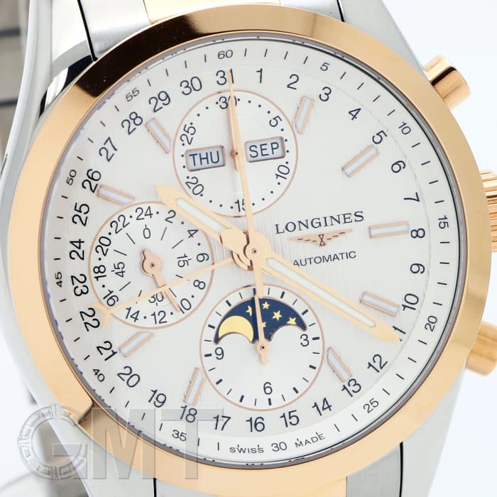 新品)LONGINES ロンジン コンクエスト クラシック ムーンフェイズ L2