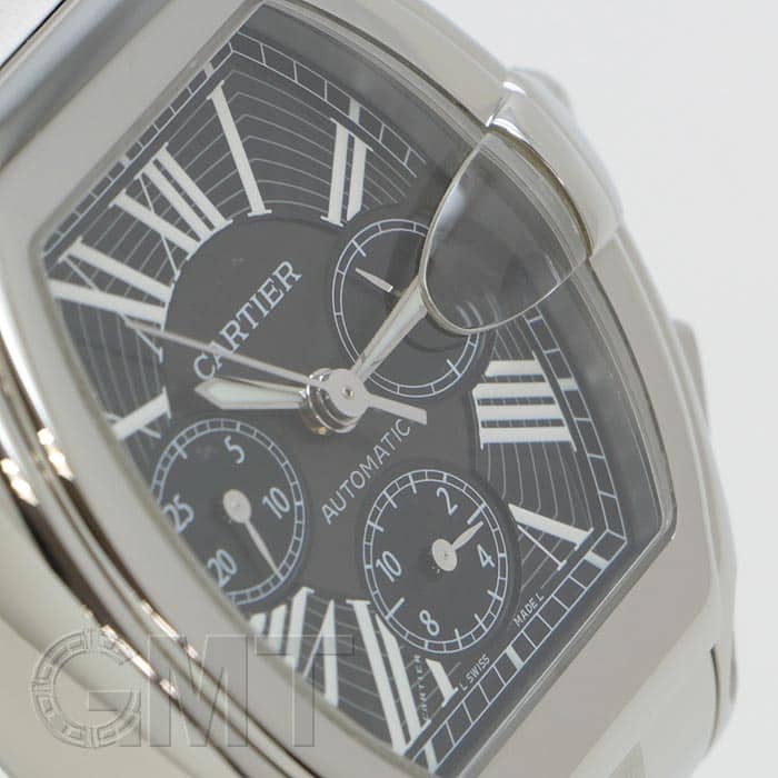 カルティエ ロードスター 中古)CARTIER カルティエ ロードスター クロノグラフ W62019X6（商品ID