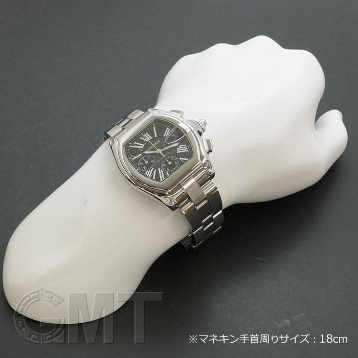 中古)CARTIER カルティエ ロードスター クロノグラフ XL W62020X6