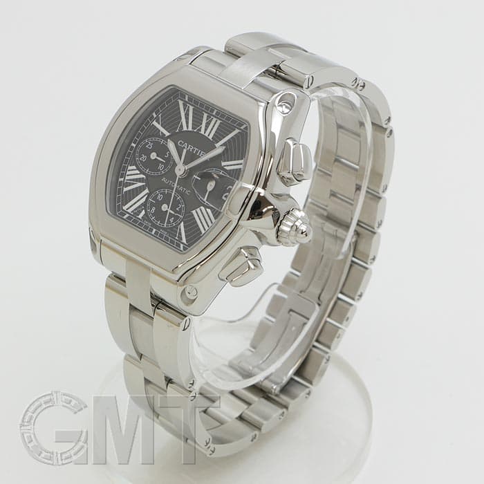 中古)CARTIER カルティエ ロードスター クロノグラフ XL W62020X6