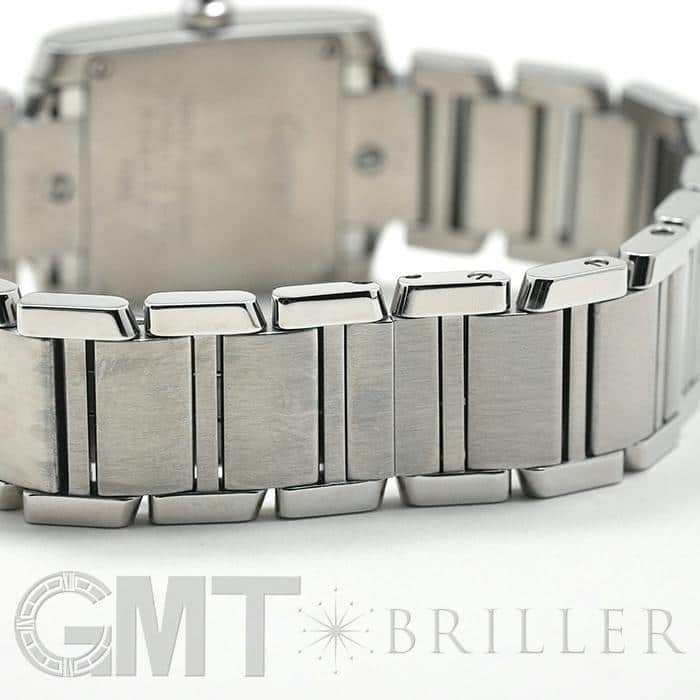 カルティエ　タンクフランセーズSM  純正コマ３個 中古)CARTIER カルティエ タンク フランセーズ SM W51028Q3