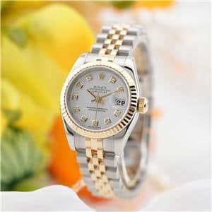 ROLEX ロレックス デイトジャスト 179173G ホワイト ジュビリーブレスレット メイン