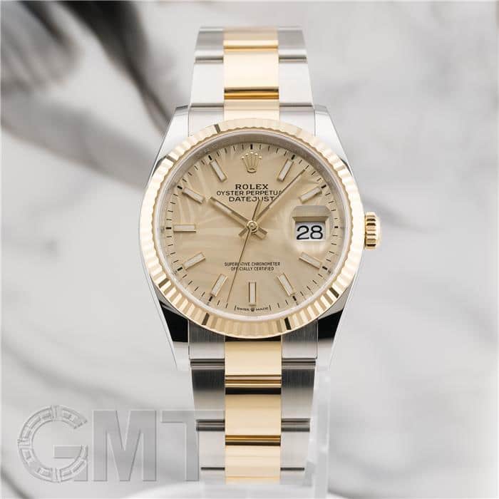 新品)ROLEX ロレックス デイトジャスト 36 126233 ゴールデンパーム