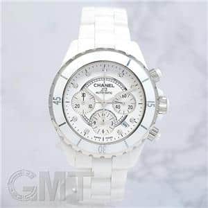 中古)CHANEL シャネル J12 クロノグラフ 41mm H2009 ホワイト
