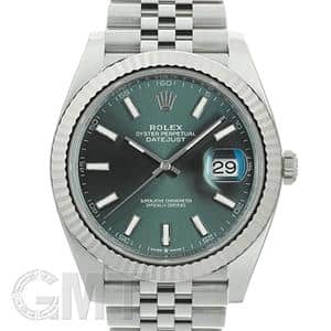 ROLEX ロレックス デイトジャスト 41 126334 ミントグリーン ジュビリーブレスレット メイン