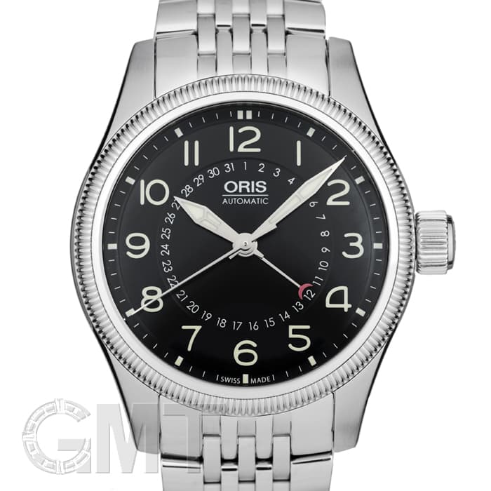 新品)ORIS オリス ビッグクラウン ポインターデイト ブラック 754 7679