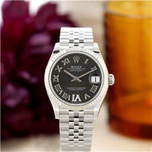 ROLEX ロレックス デイトジャスト 278274　ダークグレー VIダイヤモンド メイン