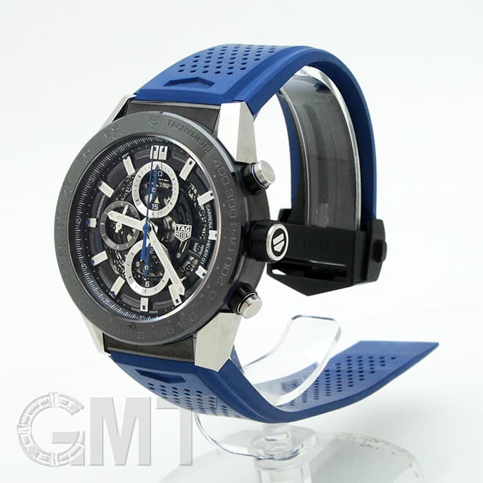 中古)TAG HEUER タグ・ホイヤー カレラ キャリバー ホイヤー01 ブルー