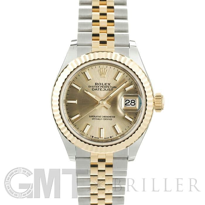 新品)ROLEX ロレックス デイトジャスト 28 279173 シャンパン