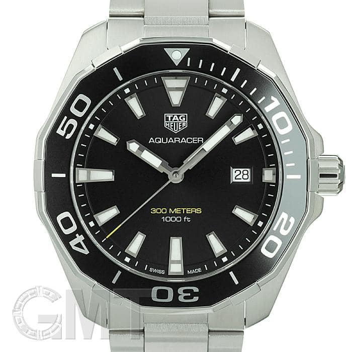 新品)TAG HEUER タグ・ホイヤー アクアレーサー 300m ブラック WAY101A