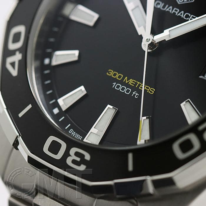 新品)TAG HEUER タグ・ホイヤー アクアレーサー 300m ブラック WAY101A