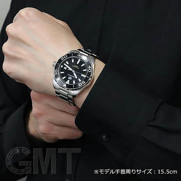 新品)TAG HEUER タグ・ホイヤー アクアレーサー 300m ブラック WAY101A