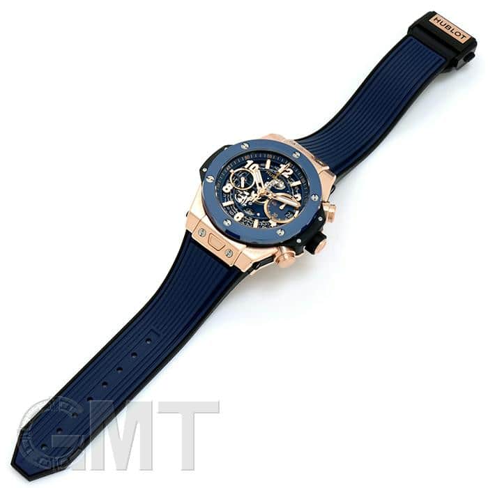 AP　holyLantern　OP　ネイビー 新品)HUBLOT ウブロ ビッグバン 441.OL.5181.RX ウニコ キングゴールド