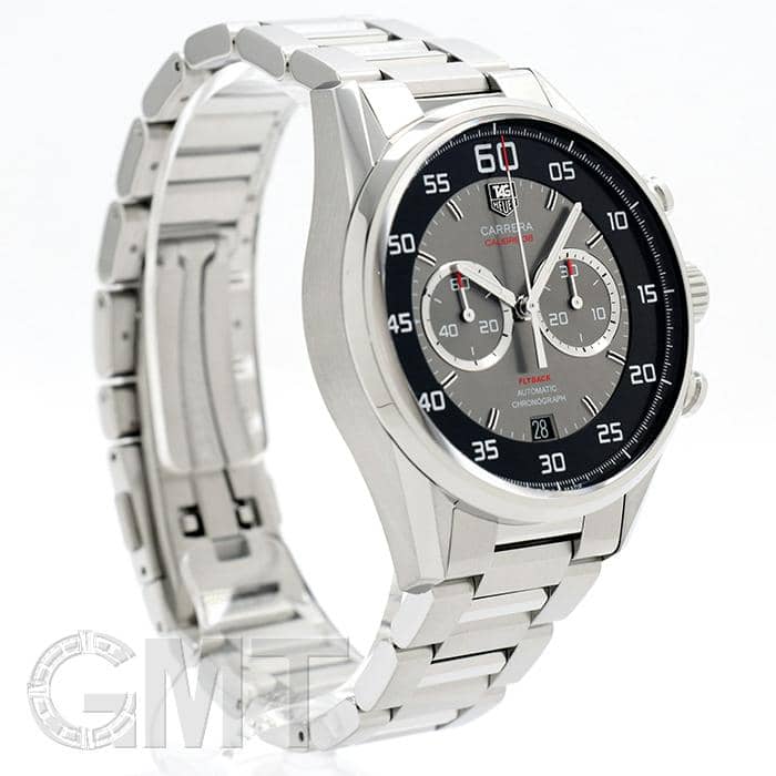 中古)TAG HEUER タグ・ホイヤー カレラ Cal.36フライバックBK CAR2B10