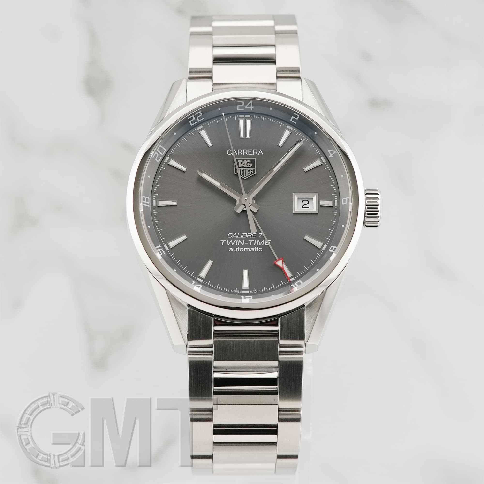 中古)TAG HEUER タグ・ホイヤー カレラ キャリバー7 ツインタイム