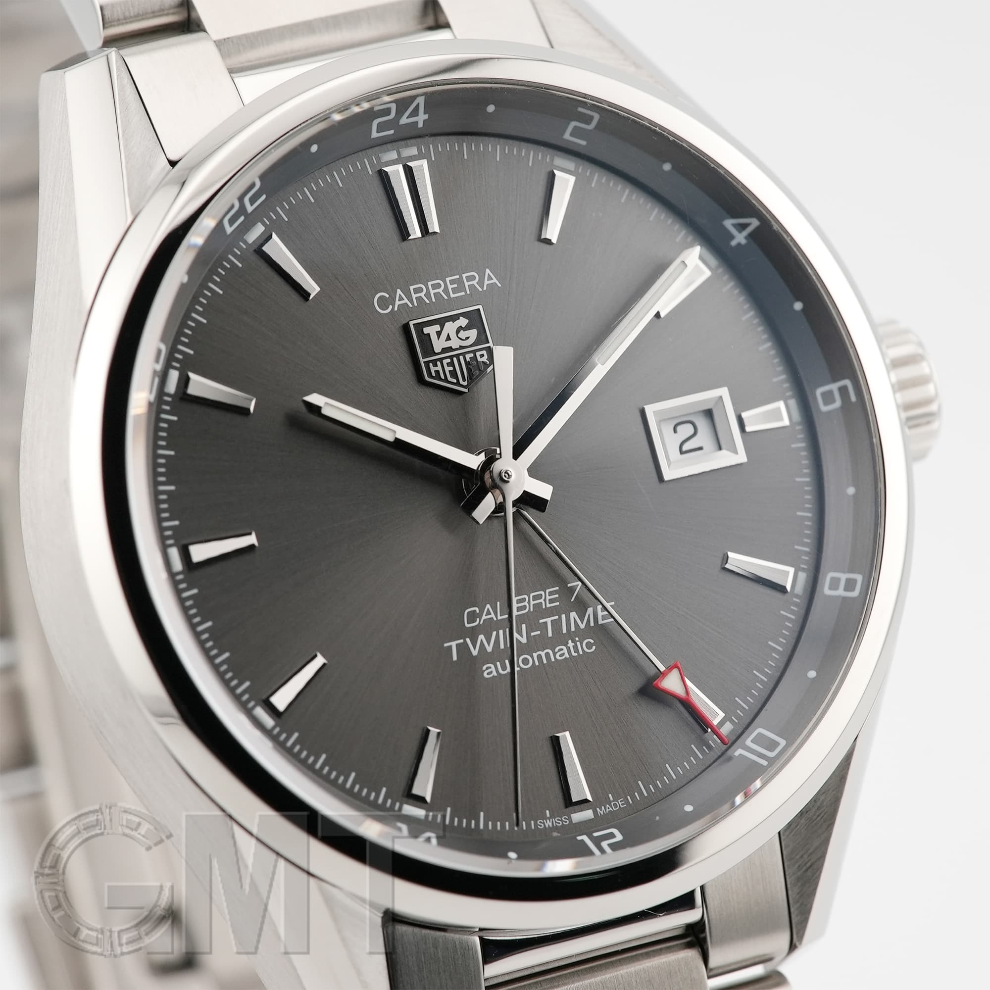 中古)TAG HEUER タグ・ホイヤー カレラ キャリバー7 ツインタイム