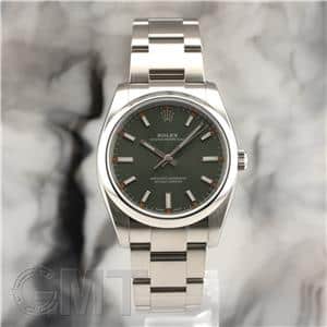 ROLEX ロレックス オイスターパーペチュアル 34mm 114200 オリーブグリーン メイン