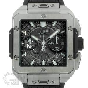 HUBLOT ウブロ スクエア・バン ウニコ チタニウム 821.NX.0170.RX メイン