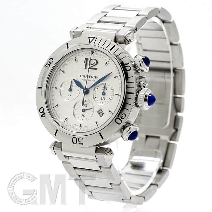 中古)CARTIER カルティエ パシャ ドゥ カルティエ クロノグラフ