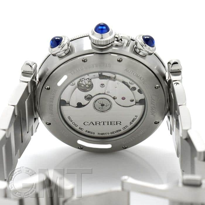 中古)CARTIER カルティエ パシャ ドゥ カルティエ クロノグラフ