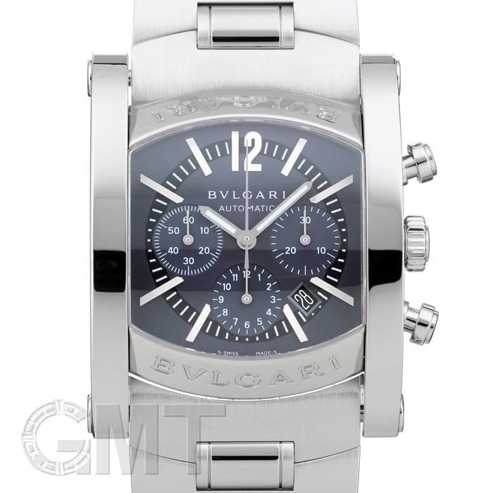 新品)BVLGARI ブルガリ アショーマ クロノグラフ AA44C14SSDCH（商品ID