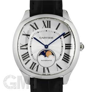 CARTIER カルティエ ドライブ ドゥ カルティエ ムーンフェイズ シルバー WSNM0008 メイン