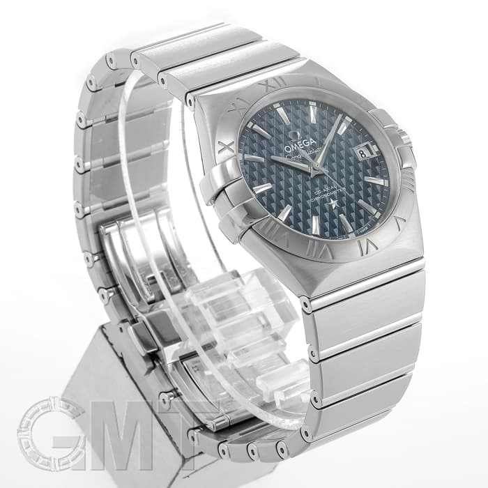 新品)OMEGA オメガ コンステレーション ブルー 123.10.35.20.03.002