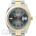 ROLEX ロレックス デイトジャスト 41 126333 グレー グリーンローマ オイスターブレス