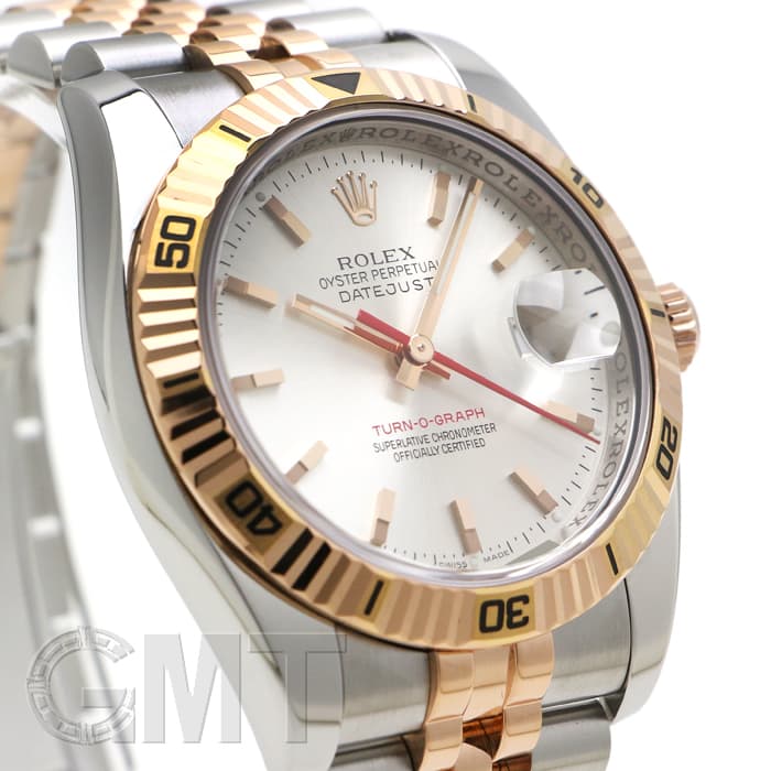 中古)ROLEX ロレックス ターノグラフ 116261 ホワイト ジュビリー
