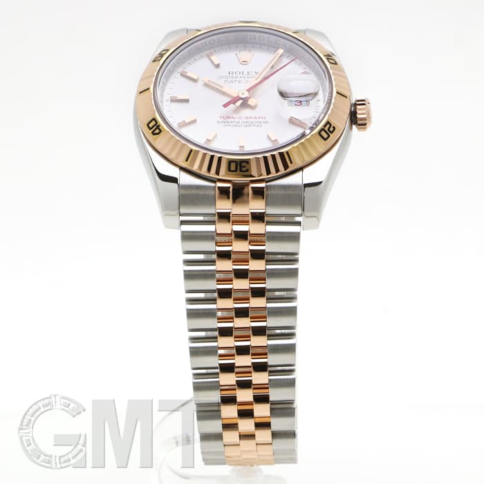 中古)ROLEX ロレックス ターノグラフ 116261 ホワイト ジュビリー