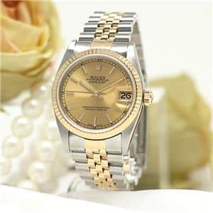 ROLEX ロレックス デイトジャスト 68273 シャンパン メイン