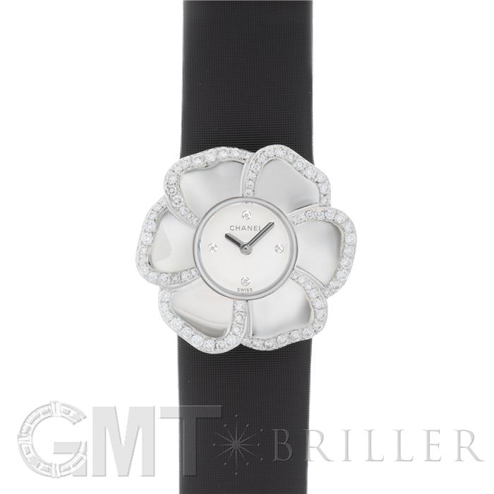 中古)CHANEL シャネル カメリア H1187 ホワイトシェル（商品ID