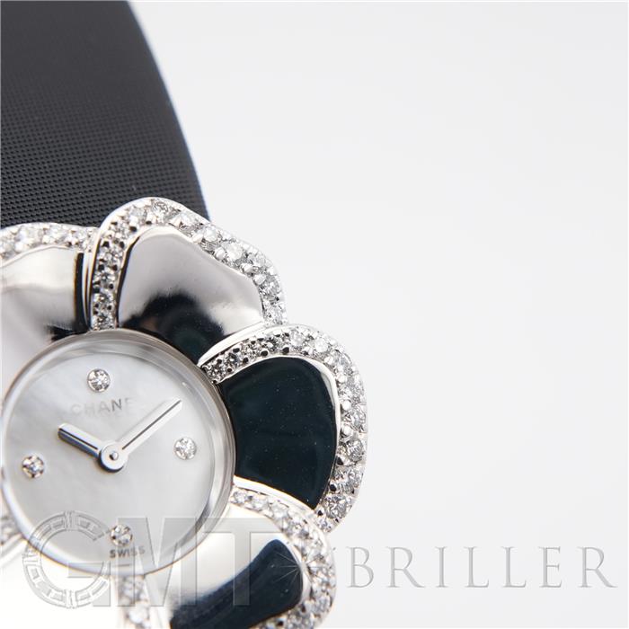 中古)CHANEL シャネル カメリア H1187 ホワイトシェル（商品ID