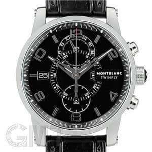 MONTBLANC モンブラン タイムウォーカー ツインフライクロノグラフ ブラック 105077 メイン