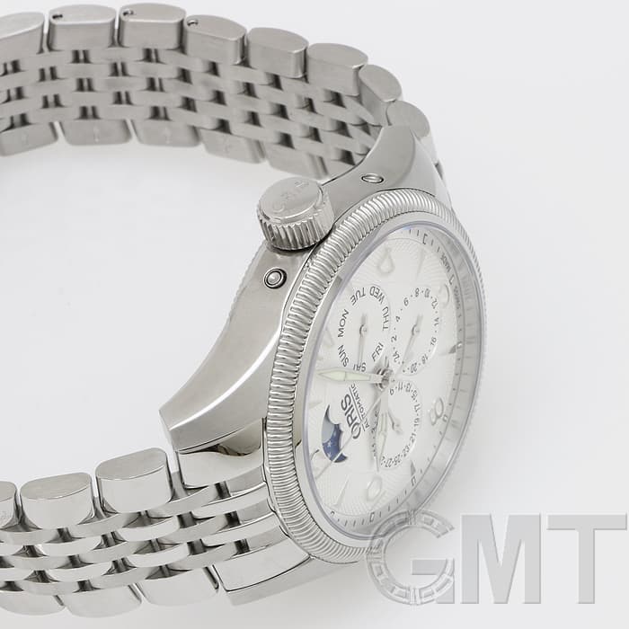 新品)ORIS オリス ビッグクラウン コンプリケーション シルバー 582