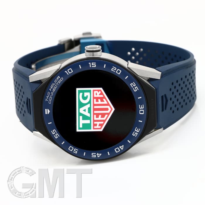 未使用　タグホイヤー 純正 コネクテッド　45mm用　ラバーベルト イエロー タグ・ホイヤー コネクテッド レザーストラップモデル入荷しま