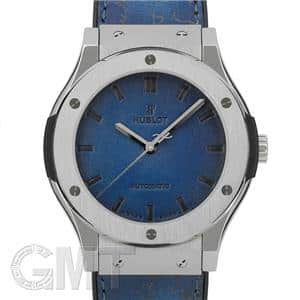 HUBLOT ウブロ クラシック フュージョン 511.NX.050B.VR.BER16 ベルルッティ スクリット オーシャンブルー【世界限定500本】※ メイン