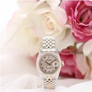ROLEX ロレックス デイトジャスト 179171 ピンク ローマ メイン